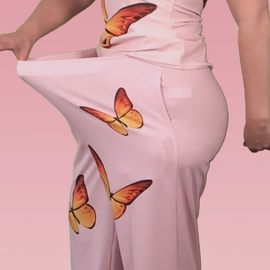 Ashley Dawn Butterfly Wide Leg Pant Promo Video